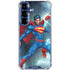 DC Comics Superman Heat Vision Galaxy S25 Clear Case